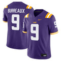 Joe Burreaux LSU Tigers Alumni Jersey - Purple