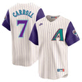 Corbin Carroll Arizona Diamondbacks Cooperstown Jersey – Ivory